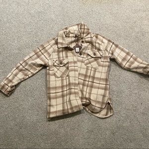 OVERSIZED FLANNEL JACKET
